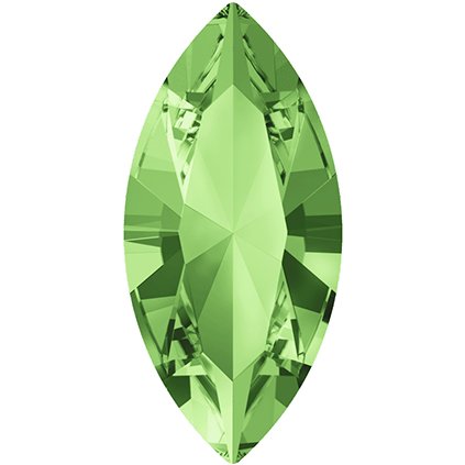 Swarovski® Crystals Navette 4228 15/7mm Peridot F