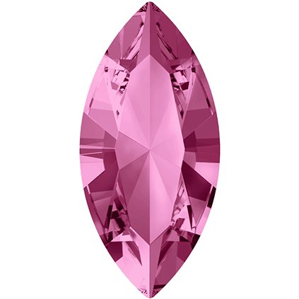 Swarovski® Crystals Navette 4228 15/7mm Rose F