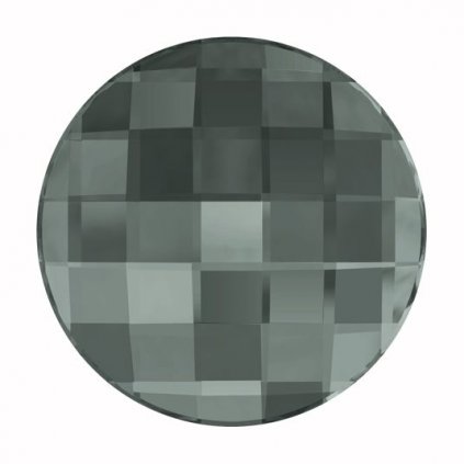 Swarovski® Crystals Chess Circle 2035 10mm Black Diamond F