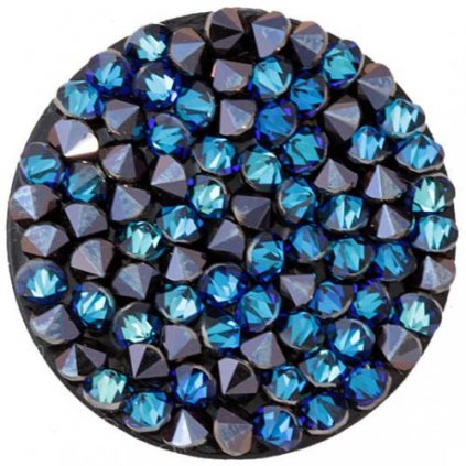 Swarovski® Crystals crystalROCKS kruh 15mm BBL