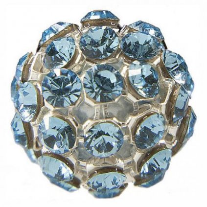 Swarovski® Crystals meshBalls 12mm Aquamarine