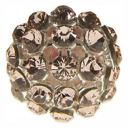Swarovski® Crystals meshBalls 12mm Vintage Rose