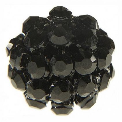 Swarovski® Crystals meshBalls 12mm Jet