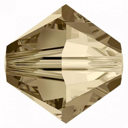 Swarovski® Crystals Xilion Beads 5328 4mm Golden Shadow