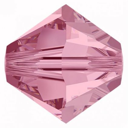 Swarovski® Crystals Xilion Beads 5328 4mm Light Rose