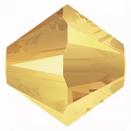 Swarovski® Crystals Xilion Beads 5328 4mm Metallic Sunshine