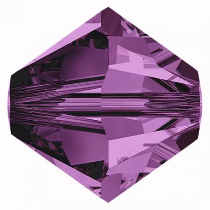 Swarovski® Crystals Xilion Beads 5328 4mm Amethyst