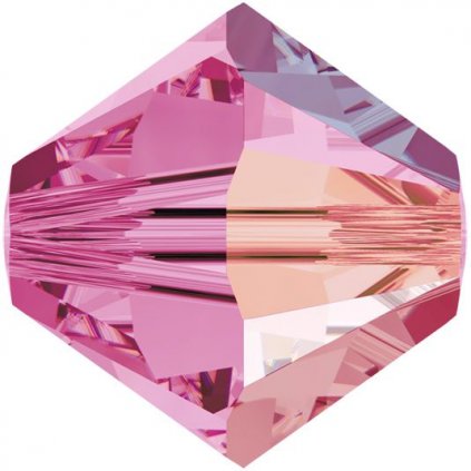Swarovski® Crystals Xilion Beads 5328 4mm Rosaline AB