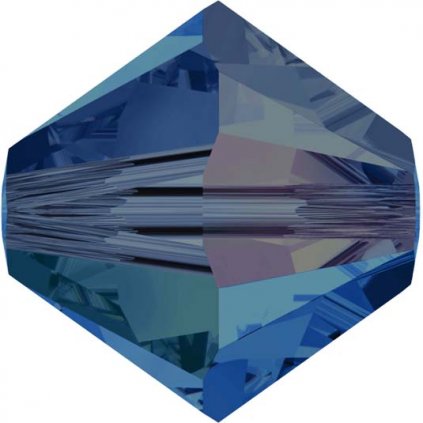 Swarovski® Crystals Xilion Beads 4mm Capri Blue AB2x