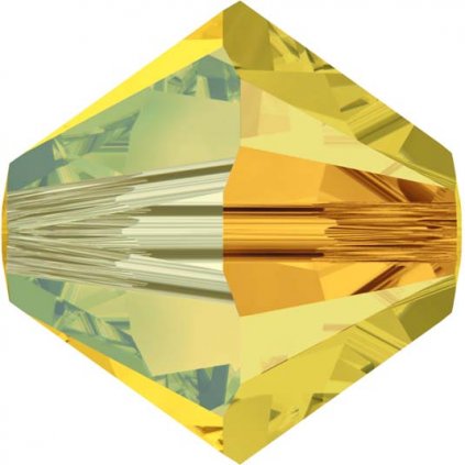Swarovski® Crystals Xilion Beads 4mm Light Topaz AB2x