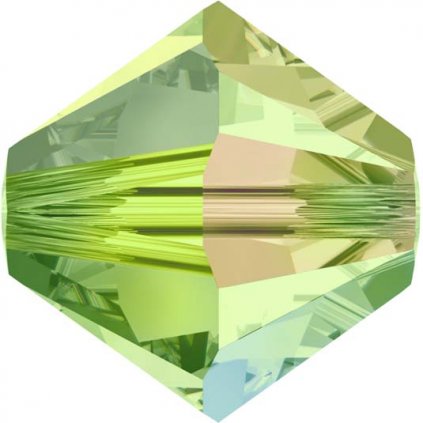 Swarovski® Crystals Xilion Beads 4mm Peridot AB2x