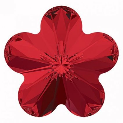 Swarovski® Crystals Flower 5744 6mm Light Siam