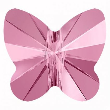 Swarovski® Crystals Butterfly 5754 12mm Light Rose
