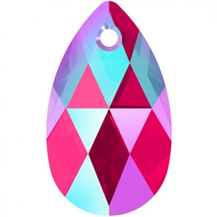 Swarovski® Crystals Pear Shaped 6106 22mm Light Siam Shimmer