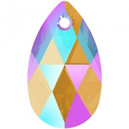 Swarovski® Crystals Pear Shaped 6106 22mm Light Colorado Topaz Shimmer