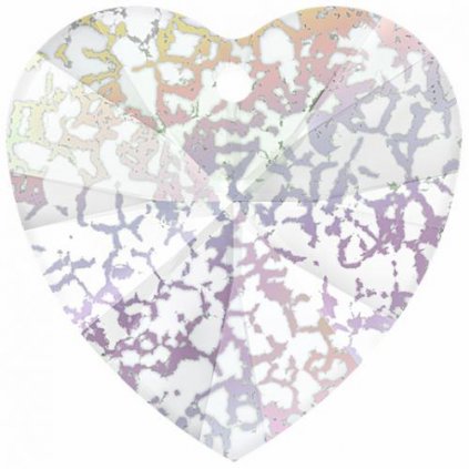 Swarovski® Crystals Heart 6228 18/17,5mm White Patina