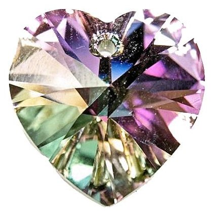 Swarovski® Crystals Heart 6228 14,4/4mm Vitrail Light