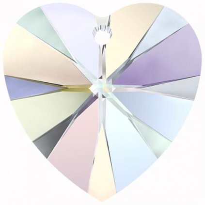 Swarovski® Crystals Heart 6228 14,4/4mm Crystal AB