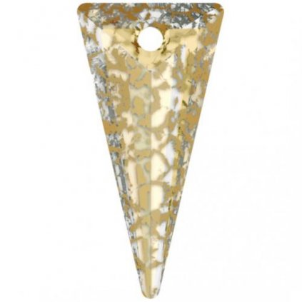 Swarovski® Crystals Spike 6480 18mm Gold Patina