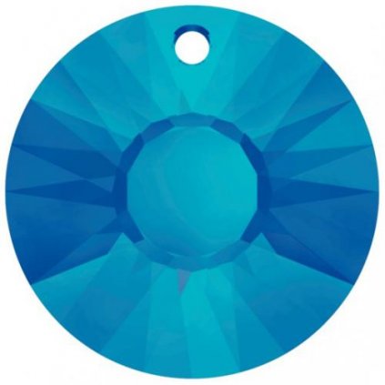 Swarovski® Crystals Sun 6724 12mm Bermuda Blue