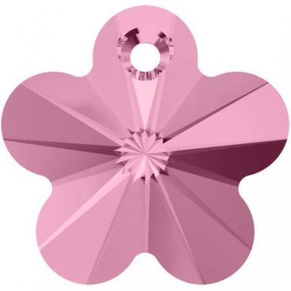 Swarovski® Crystals Flower 6744 12mm Light Rose