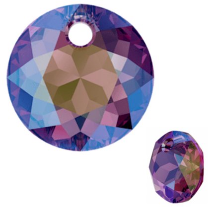 Swarovski® Crystals Clasic Cut 6430 14mm Amethyst Shimmer