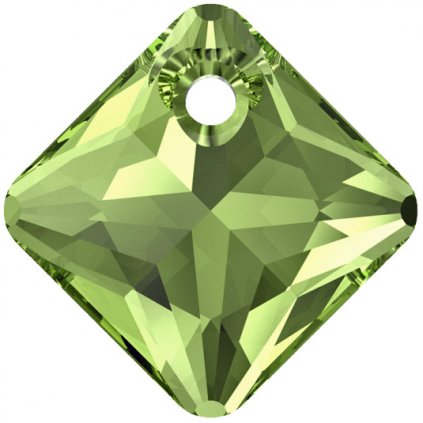 Swarovski® Crystals Princess Cut 6431 11,5mm Peridot