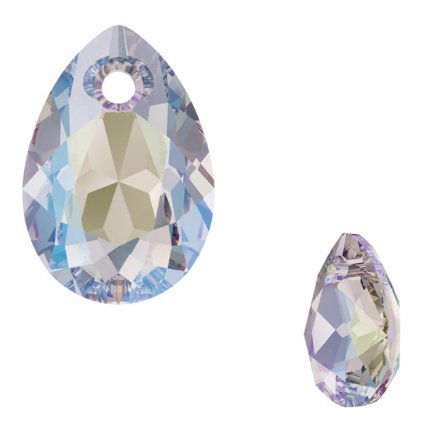 Swarovski® Crystals Pear Cut 6433 9mm Crystal Shimmer