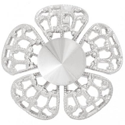 Přívěsek FILIGRÁN Rivoli 8mm rhodium