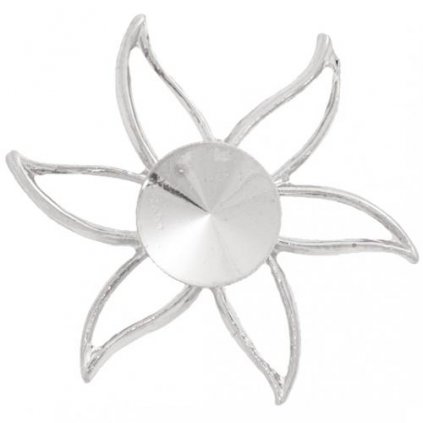 Přívěsek LILIE Rivoli 8mm rhodium