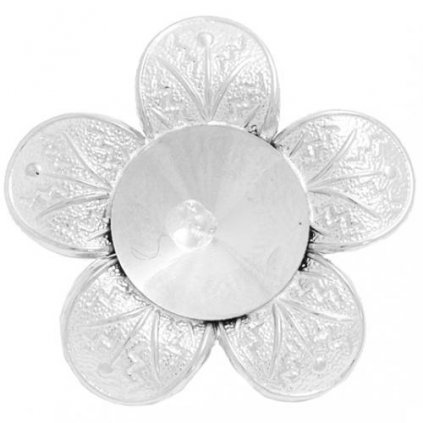 Přívěsek KYTKA Rivoli 12mm rhodium