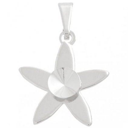 Přívěsek STAR Rivoli 6mm rhodium