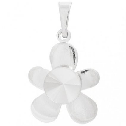 Přívěsek DUMMY Rivoli 8mm rhodium