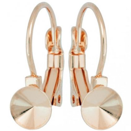 Náušnice KIDS Rivoli 6mm rose gold