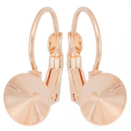 Náušnice KIDS Rivoli 8mm rose gold