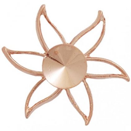 Přívěsek LILIE Rivoli 8mm rose gold