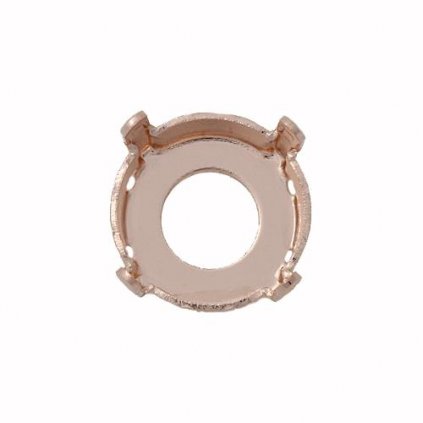 Našívací kotlík Rivoli 8mm rose gold