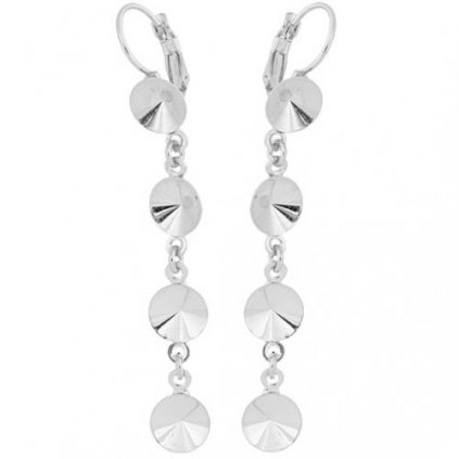 Náušnice KIDS Rivoli 8+3x8mm rhodium