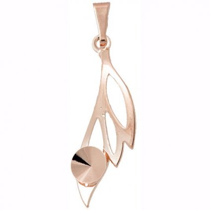 Přívěsek WING Rivoli 6mm rose gold