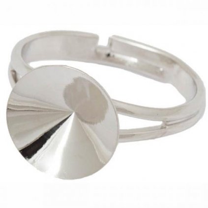 Prsten Rivoli 14mm Platina 99,9