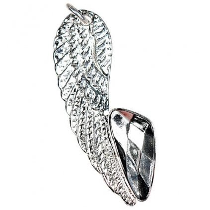 Přívěsek ANGE Wing 18mm rhodium