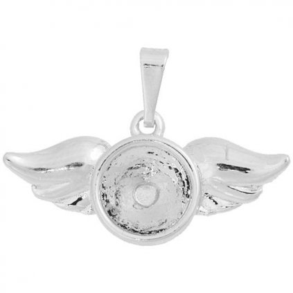 Přívěsek Anděl Chaton ss39 rhodium