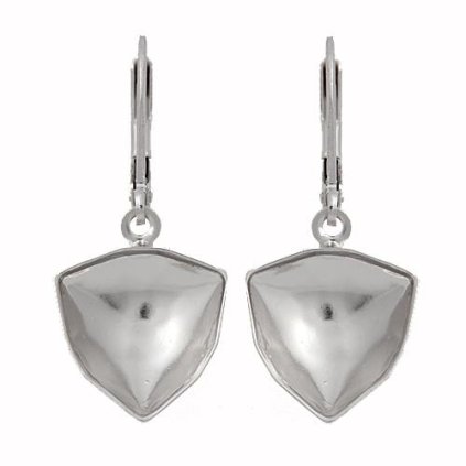 Náušnice bimbací Trilliant 12mm rhodium