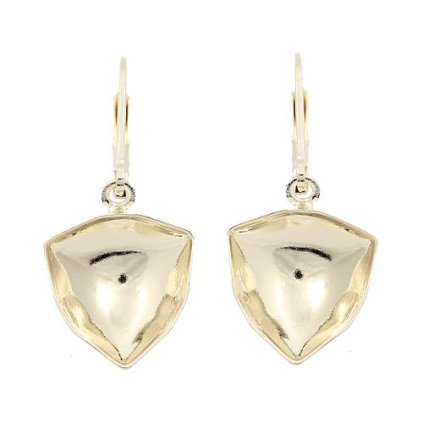 Náušnice bimbací Trilliant 12mm gold plating 24kt
