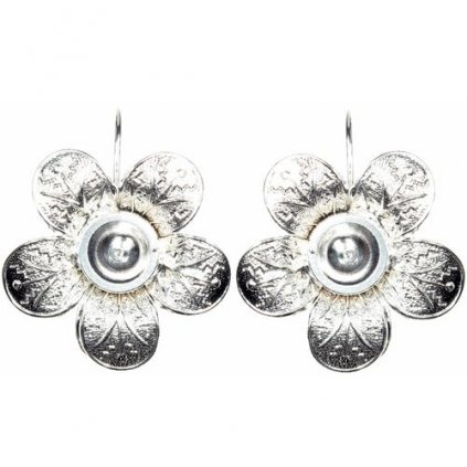 Náušnice KYTKA Crystal Pearls 10mm rhodium