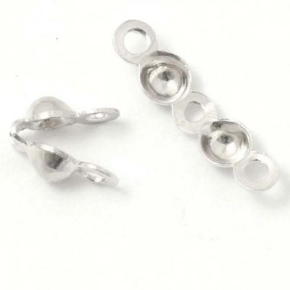 Kalota 3mm Ag925/1000 0,1g rhodium