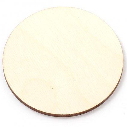 Dřevěný výřez kruh plný 8cm