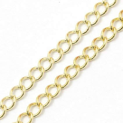 Řetízek adjusta 2,5/3mm gold plating 24kt