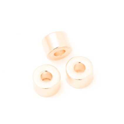 Valéček kovový 6/4mm chirurgická ocel rose gold