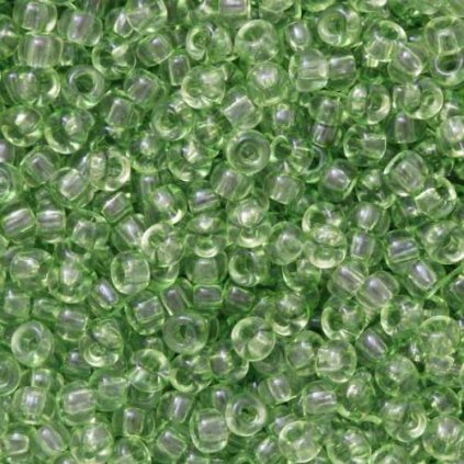 Preciosa® Rokajl 8/0 zelená Solgel (01154)